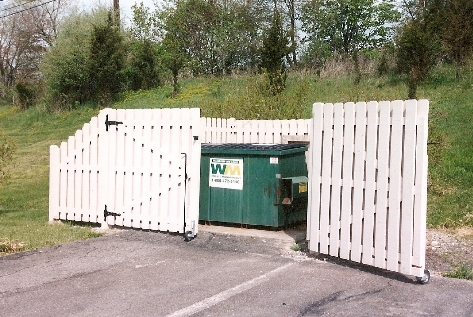 commercial ornamental iron 2 rail security fencing