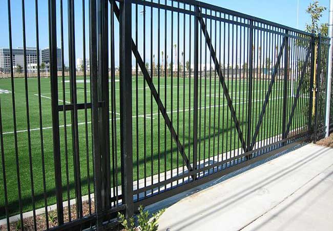 ornamental electronic security rollgate